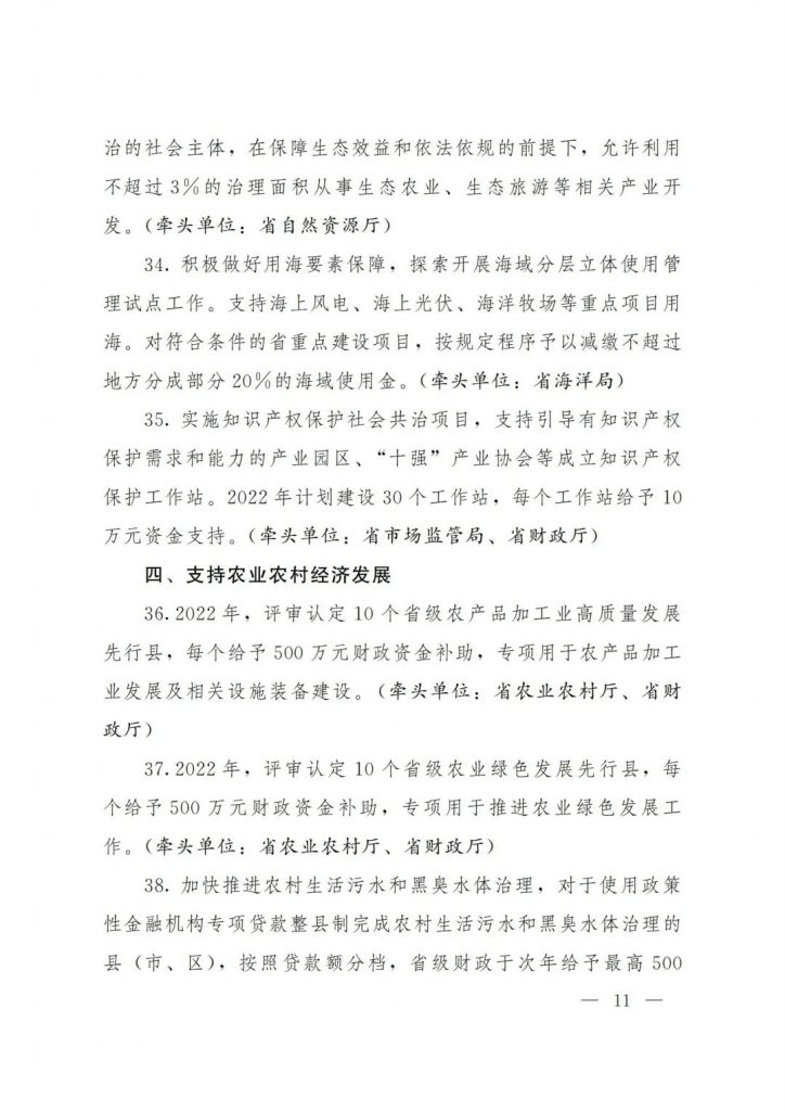 政策宣貫｜山東省人民政府關(guān)于印發(fā)2022年 “穩(wěn)中求進(jìn)”高質(zhì)量發(fā)展政策清單 (第二批)的通知